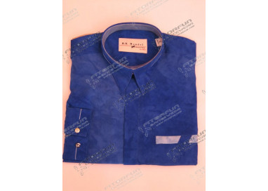 Hemd Langarm royalblau - 2011ML