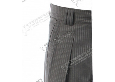 Boogie Hose grau gestreift Gr. 54, 56 oder 58 (3026)