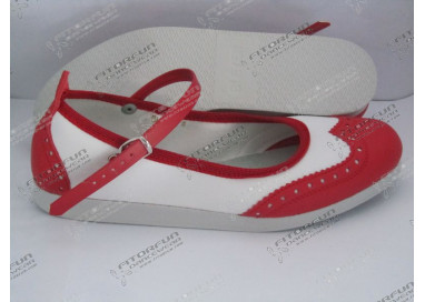 strap Lindy Hoper rot/weiß - 7141