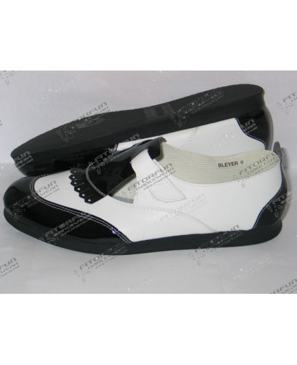 Harlem schwarz/weiß Lack Gr. 42/43 - 7505-102L