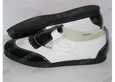 Harlem schwarz/weiß Lack Gr. 42/43 - 7505-102L