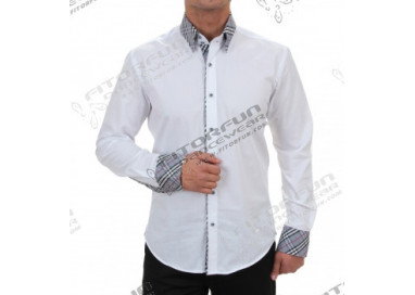 Hemd Langarm weiß Slimfit - 5250ML SLIM