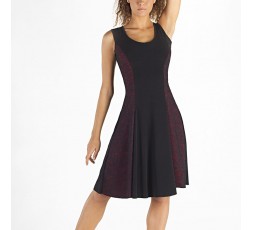 So Danca Ballroom Tanzkleid schwarz mit rot Gr. L (6)(E11035)