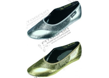 Bauchtanzschuhe 6308 gold oder silber