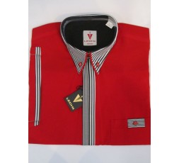 Hemd Kurzarm rot - 9999L04K
