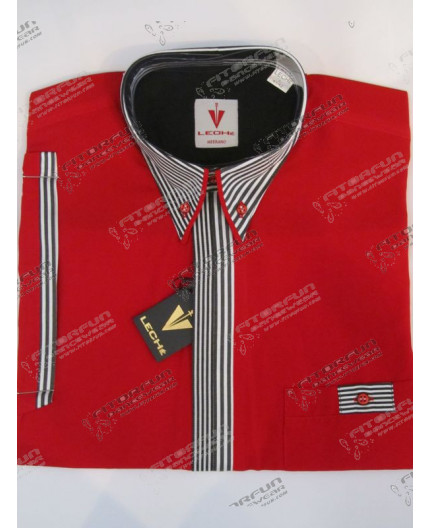 Hemd Kurzarm rot - 9999L04K