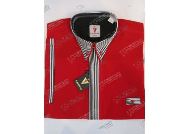 Hemd Kurzarm rot - 9999L04K