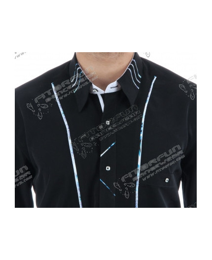 Hemd Kurzarm schwarz - 2022MK