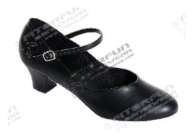 CH791 - Tanzschuhe mit Chromledersohle - 4 cm Absatz