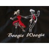 Fleecejacke Stickmotiv Tanzpaar Boogie Woogie