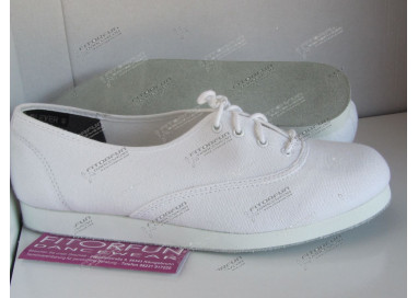 Bleyer Dance Sneaker weiss Ledersohle - 7321-01