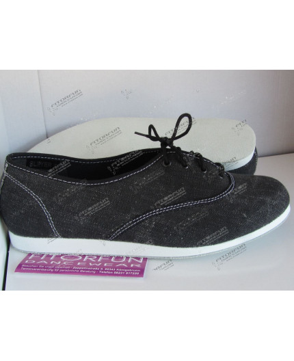 Bleyer Dance Sneaker schwarz Ledersohle - 7321-02