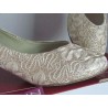 BL 116 sparkle gold - Tanzschuhe mit Chromledersohle - 3,8 cm Absatz