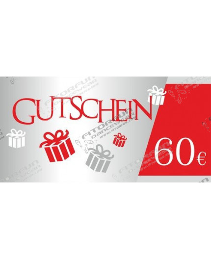 Gutschein 60 EURO