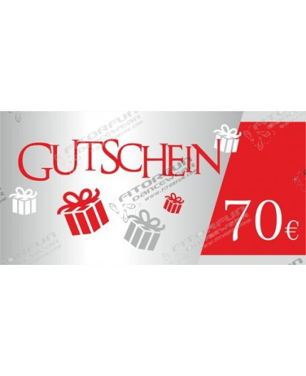 Gutschein 70 EURO