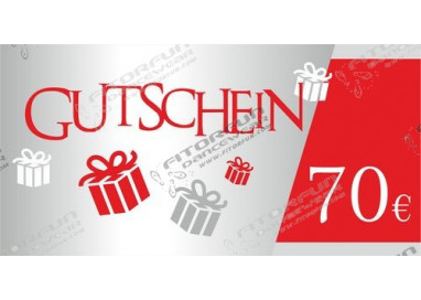 Gutschein 70 EURO