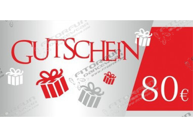 Gutschein 80 EURO